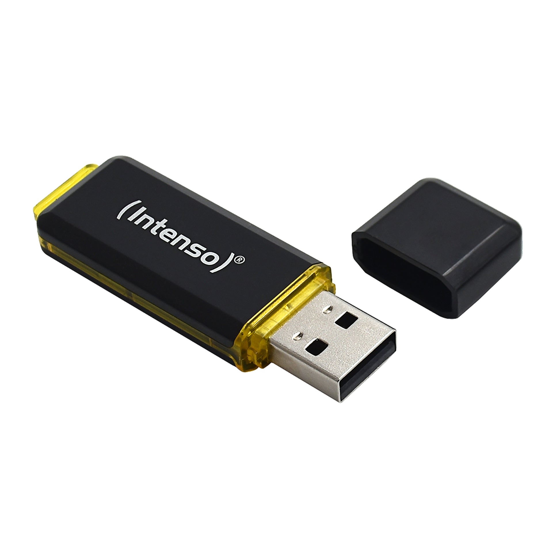 Intenso High Speed Line 3537491 USB-Stick 128 GB – USB-A USB 3.2 Gen 1, 250/100 MB/s, mit Kappe