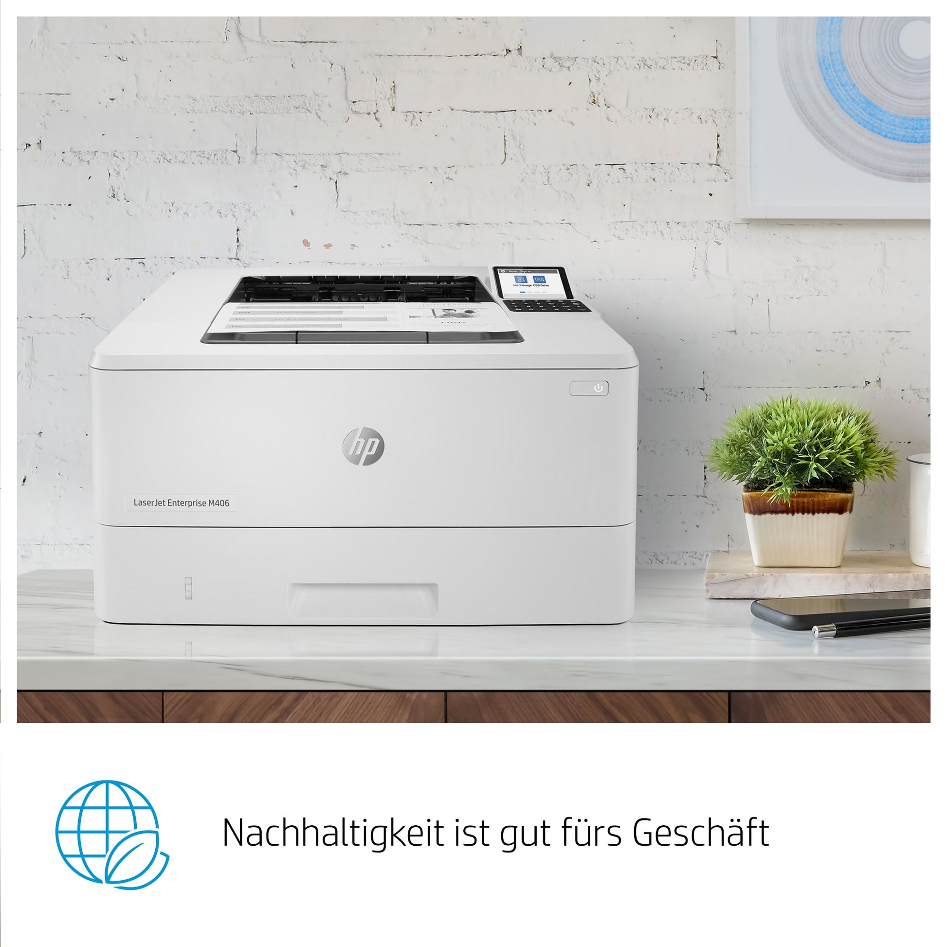 HP LaserJet Enterprise M406dn – 40 Seiten/Min.
