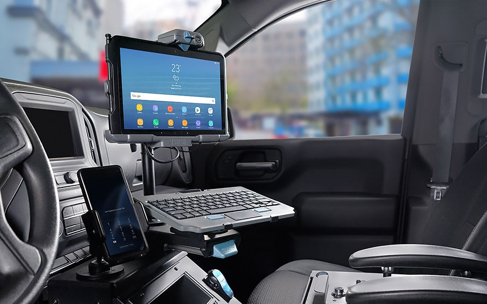 Gamber-Johnson Samsung Dockingstation und Handschlaufe Zubehörtasche – für Samsung Galaxy Tab Active Pro