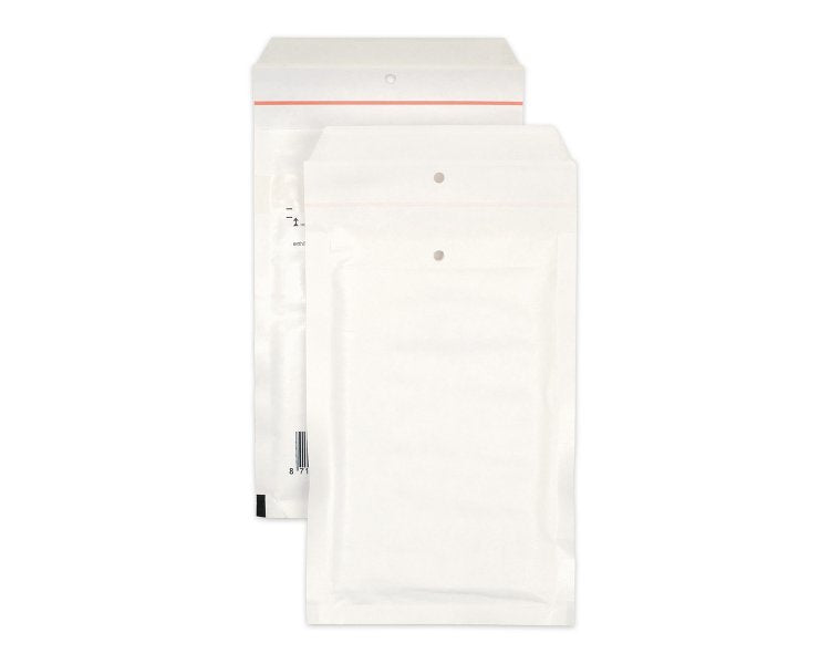 Elco Luftpolstertasche – 110 × 160 mm, weiss, selbstklebend – 1 Stück