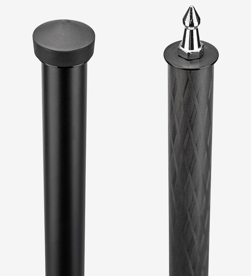 Benro Mach3 TMA47AXL Stativ – 2,16 m, 20 kg Traglast, 3 Sektionen, 3/8" Montage – Schwarz
