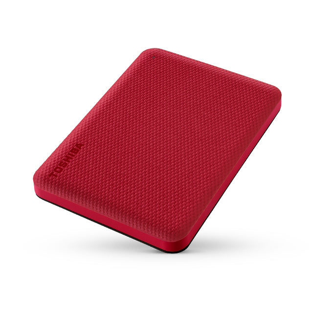 Toshiba Canvio Advance 1 TB – 2,5" HDD, USB 3.2 Gen1 Typ-A, Rot