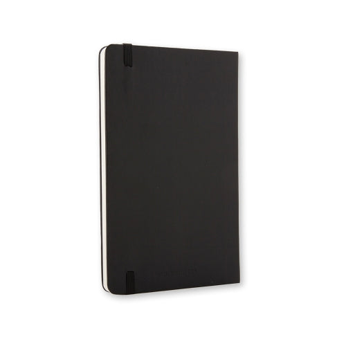 Moleskine Notizbuch, A6, blanko, Fadenheftung, Hardcover, 192 Seiten, 70 g/m² – schwarz