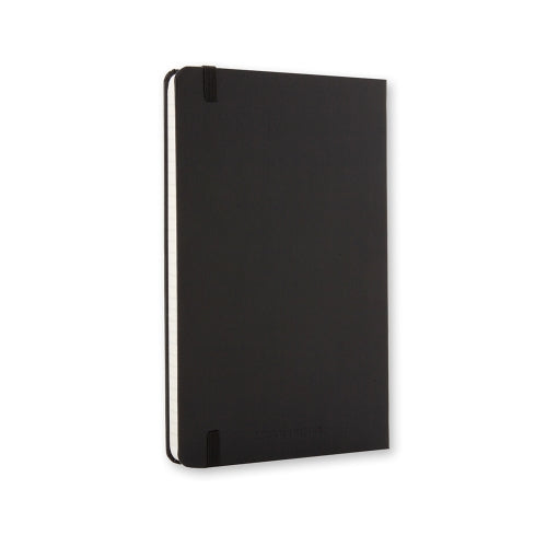 Moleskine Notizbuch – A6 – liniert – 192 Blatt – 70 g/m² – Hardcover, Gummiband, Einstecktasche, schwarz