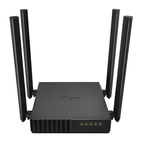 TP-Link Archer C54 – WLAN-Router, Wi-Fi 5, Dual-Band, bis 867 Mbit/s, 4x LAN (Fast Ethernet), Schwarz