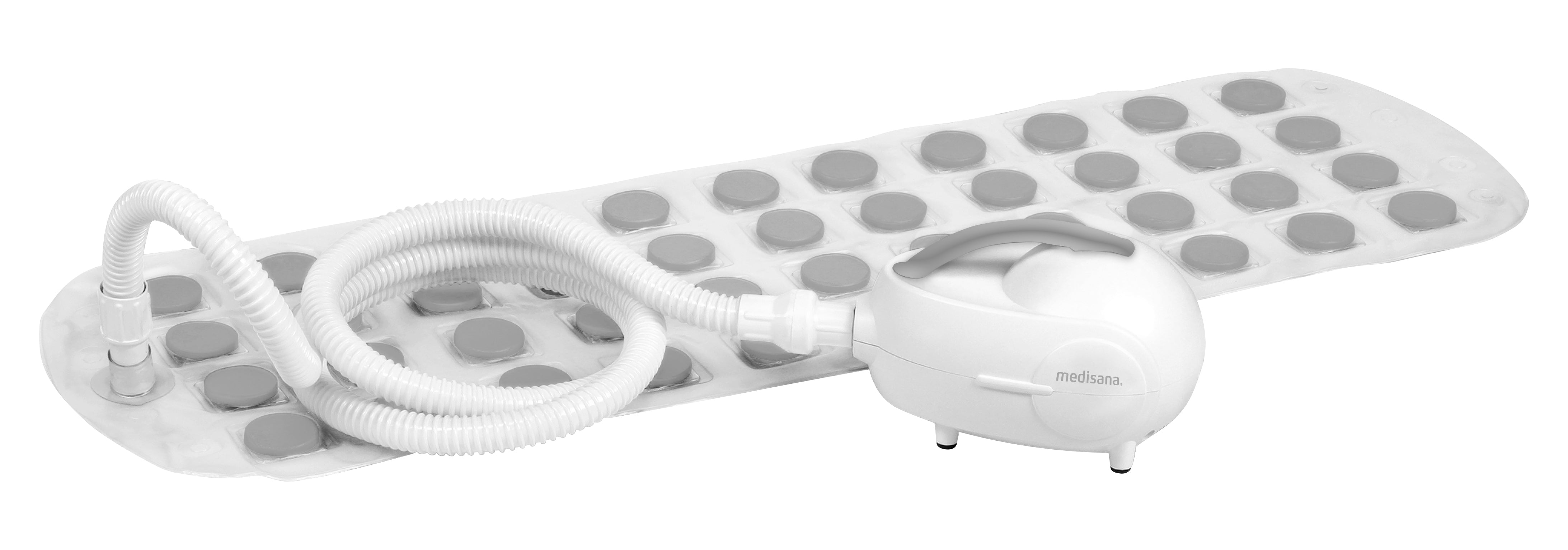 Medisana Luftsprudelbad – weiss, 360 × 1200 mm, Aromaspender, 3 Betriebsstufen, Fernbedienung, Wärmefunktion
