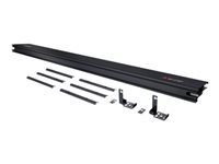 APC ACDC2000 – Montagezubehör, Deckenmontageschiene, 1800 mm, 23,7 kg, Schwarz