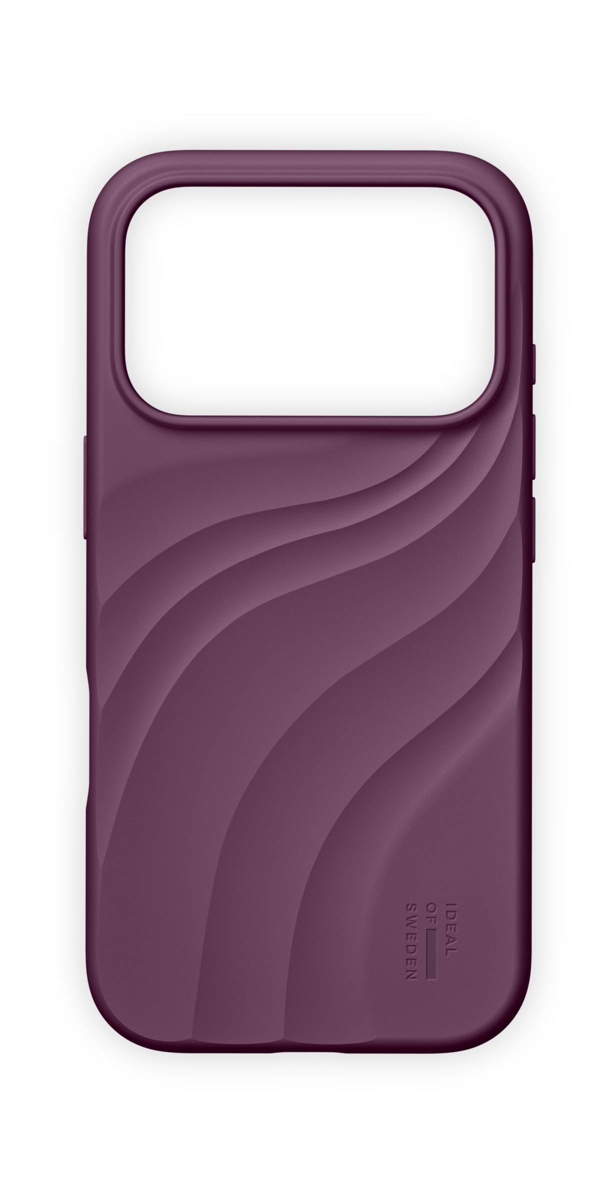 iDeal of Sweden Swirl Backcover – für Apple iPhone 17 Pro Max/18 Pro Max, MagSafe, Silikon, Velvet Plum