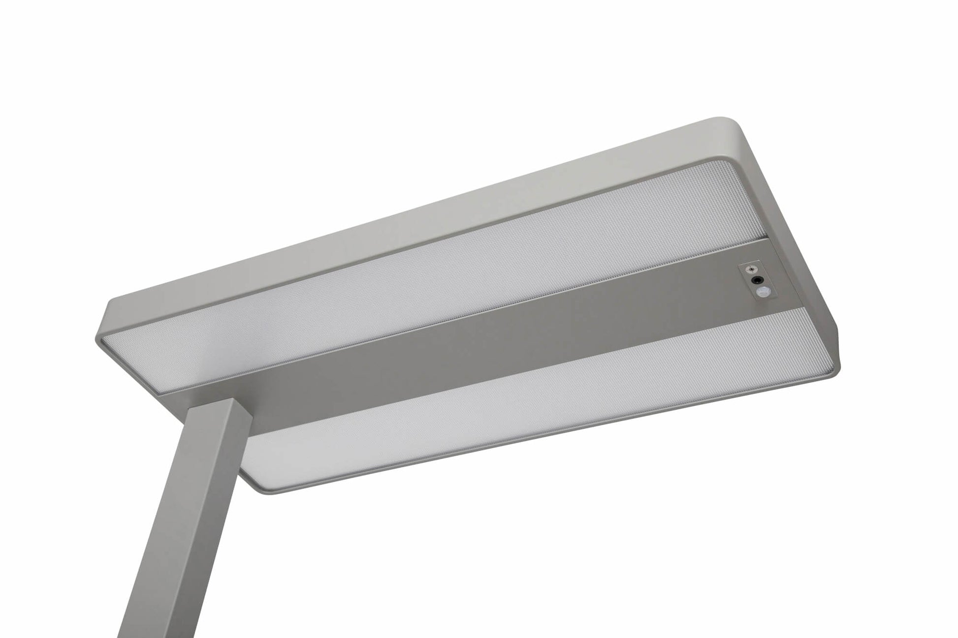 MAUL Stehleuchte Juvis Sensor – 7200 lm, 4000 K, dimmbar, Sensor, 120 cm – Edelstahl