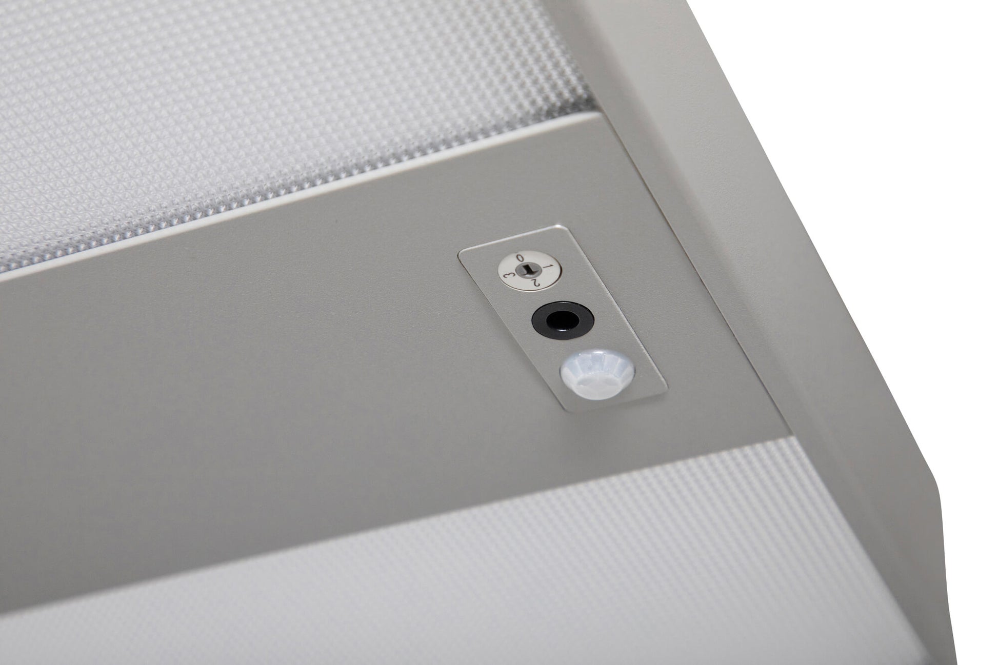 MAUL LED Tischleuchte – Klemmfuss, Bewegungssensor, dimmbar – 4000 K – 7'200 lm 80 W – Silber Aluminium