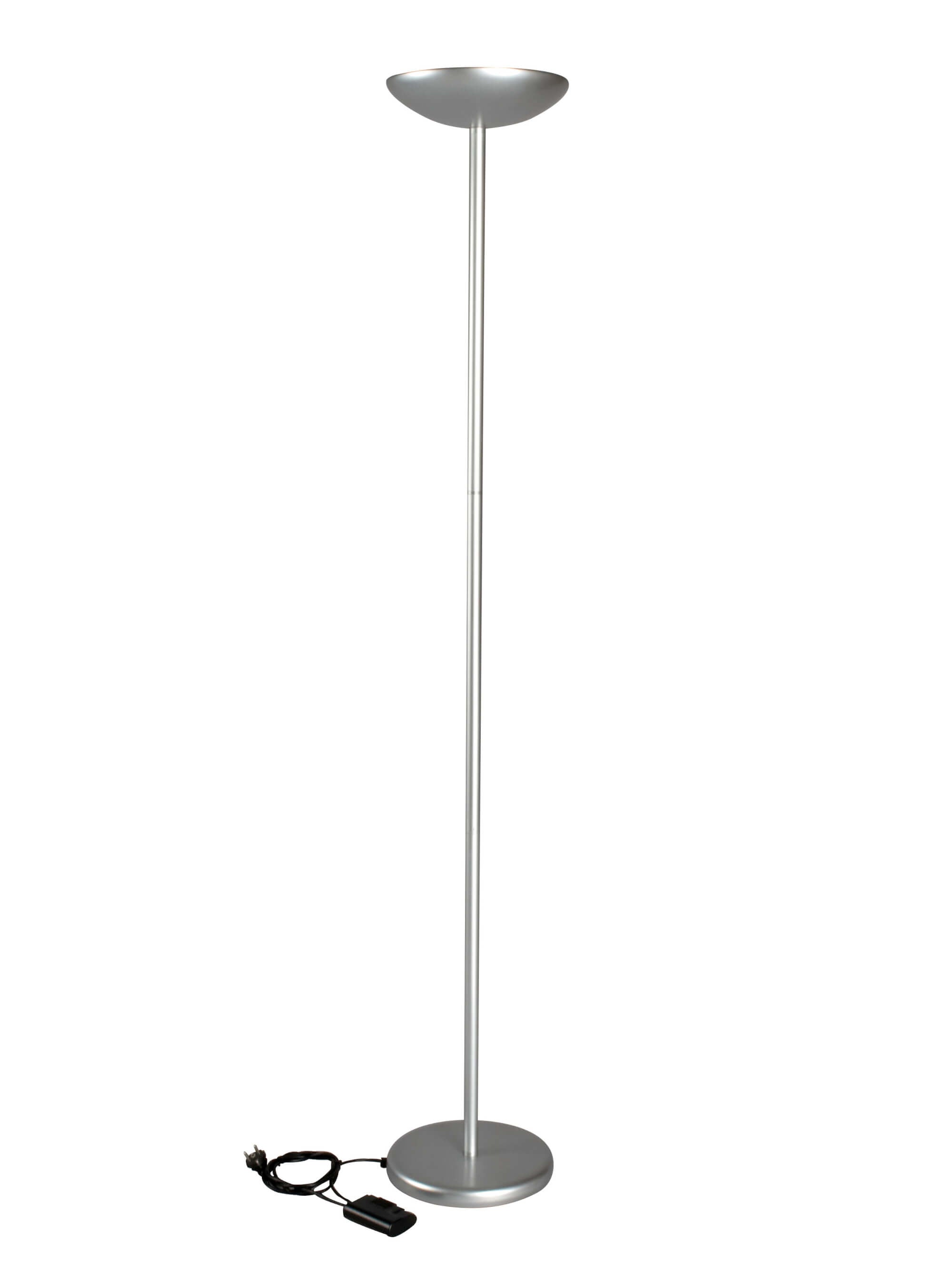 MAUL Stehleuchte MAULsky – 4645 lm, 2900 K, dimmbar, 184 cm – Silber