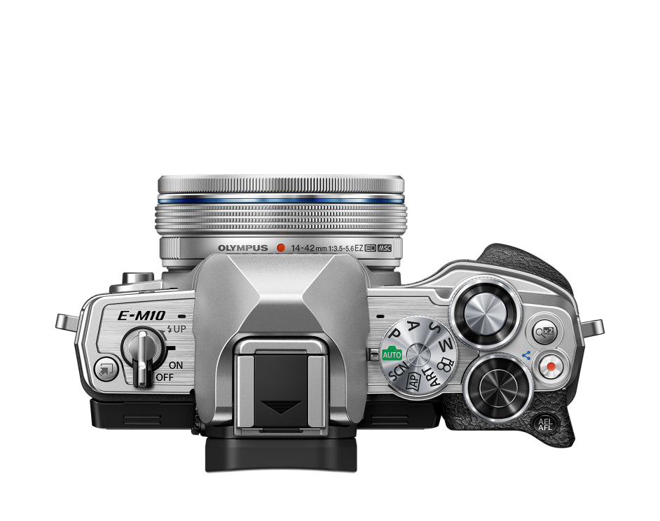 Olympus E-M10 Mark IV Gehäuse – MFT, 20,3 MP, 4K, silber