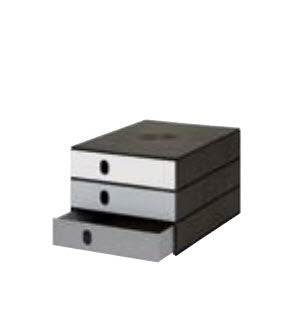 Styro VAL PRO Schubladenelement Color Flow Xtra-slim – für Format C4 – 243 × 335 × 200 mm