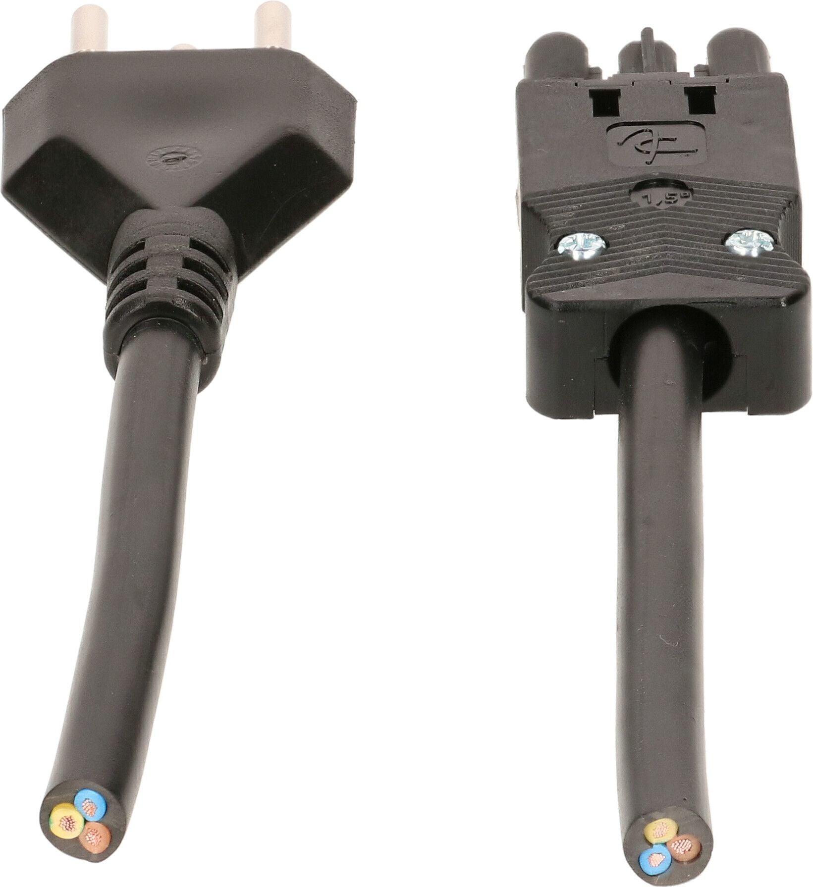 Max Hauri AG Max Hauri Netzkabel – T12–GST18I3, 3 m, 10 A, schwarz