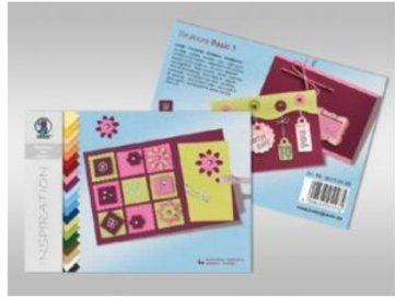 URSUS Fotokarton Leinenstruktur – A6, mehrfarbig, 220 g/m² – 60 Blatt, Strukturpapier, Basic 1