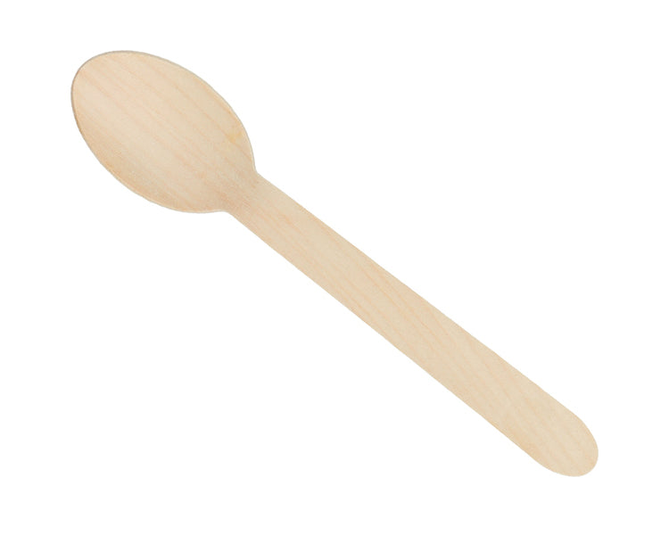 Verive Holzlöffel, 16 cm – OK compost INDUSTRIAL – 100 Stk.