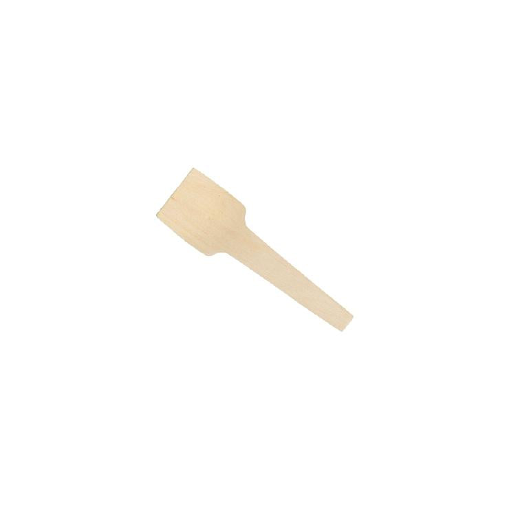 Verive Birkenholz-Löffel, 7 cm – industriell kompostierbar – 100 Stk.