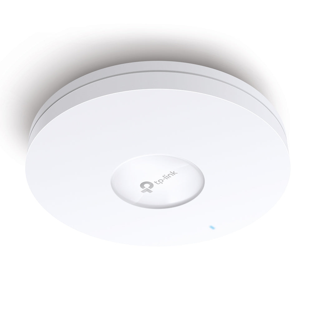 TP-Link EAP660 HD – Wi‑Fi 6 Access Point, Dual-Band (2,4/5 GHz), AX3600, 2,5GbE, PoE, Decke, Weiss