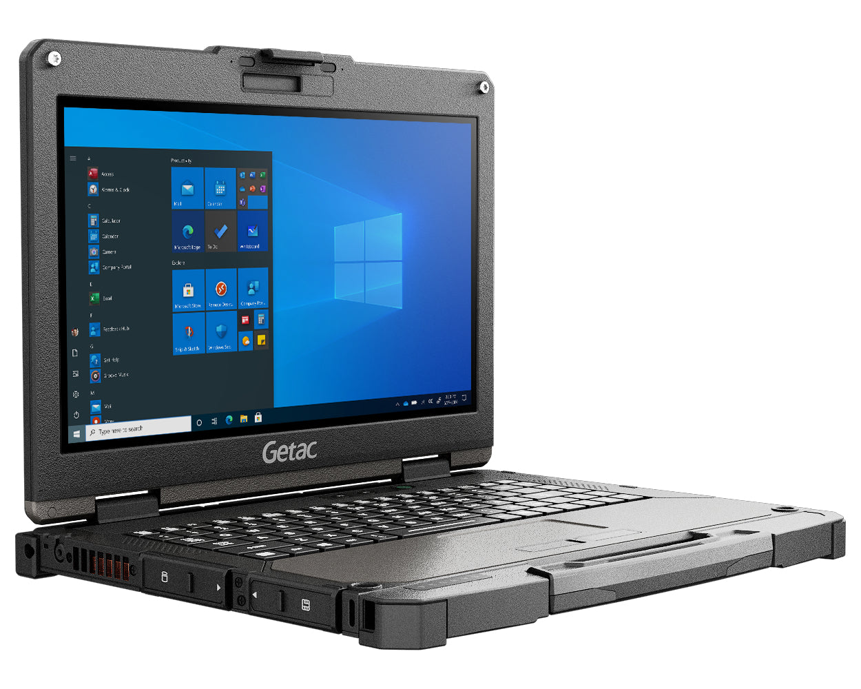Getac B360 G2 – 13,3" FHD Touch, i7-1260P, 16 GB, 512 GB SSD, 5G, Win 11 Pro