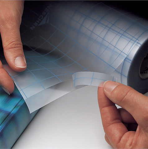 Neschen Klebefolie – glänzend, permanent, transparent – 22,0 × 2500,0 cm