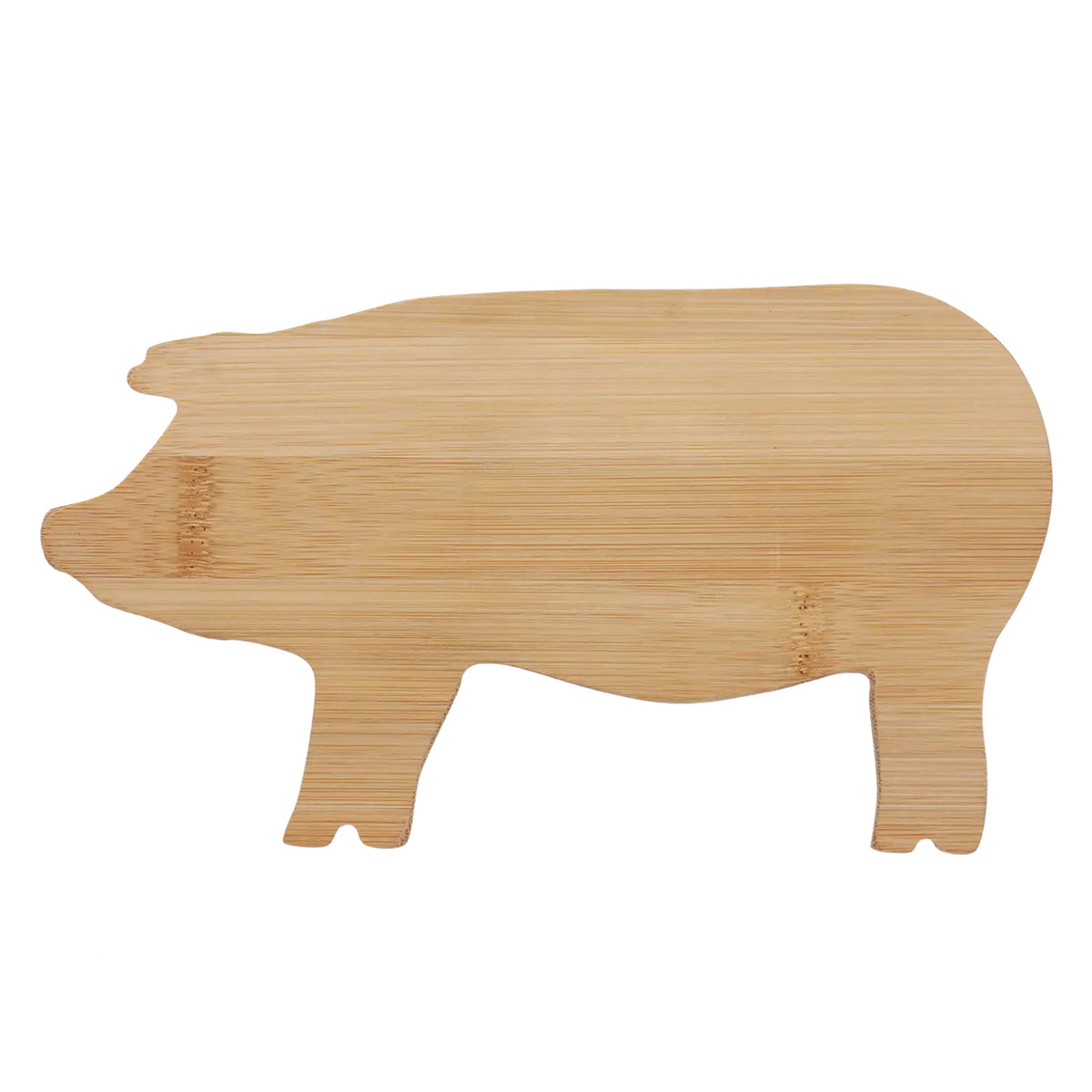 Esschert Design Schneidebrett 19 × 10,7 × 1,1 cm, Bambus, Braun