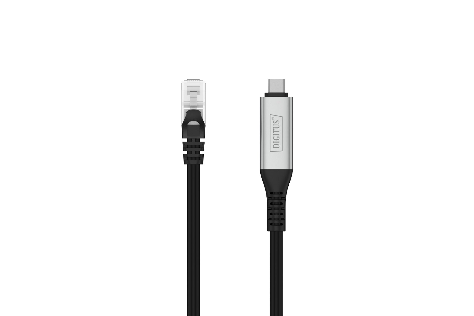 Digitus USB-C auf Ethernet (RJ-45) Adapter, USB 3.2 Gen 1, 1 Gbit/s, 15 m, Cat6A S/FTP, LSZH