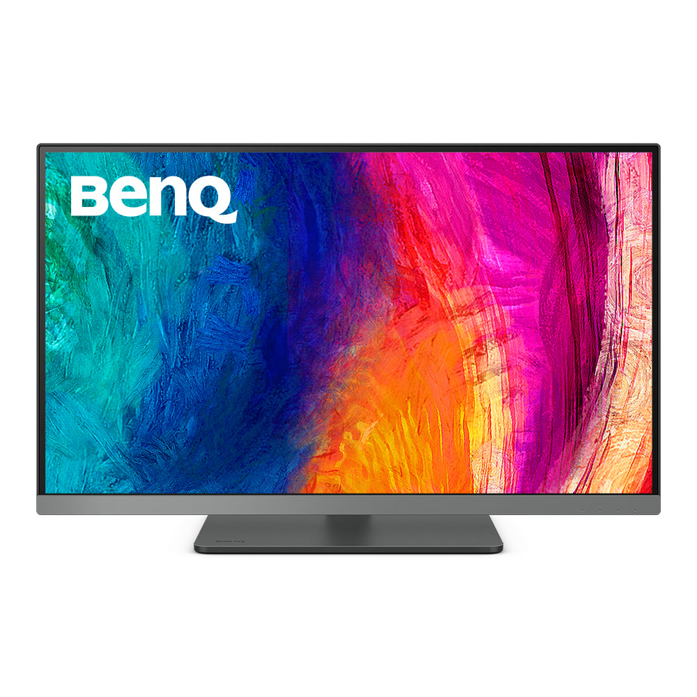 BenQ PD2706U – Monitor, 27", IPS, 60 Hz, 400 cd/m², KVM, USB-C, Lautsprecher, VESA 100 × 100, Schwarz