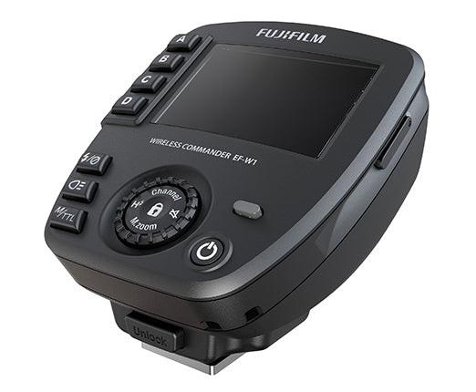 Fujifilm EF-W1 Sender – Nissin Air System (NAS), 2,4 GHz, 2× AAA – für GFX100, GFX 50S, GFX 50R und andere