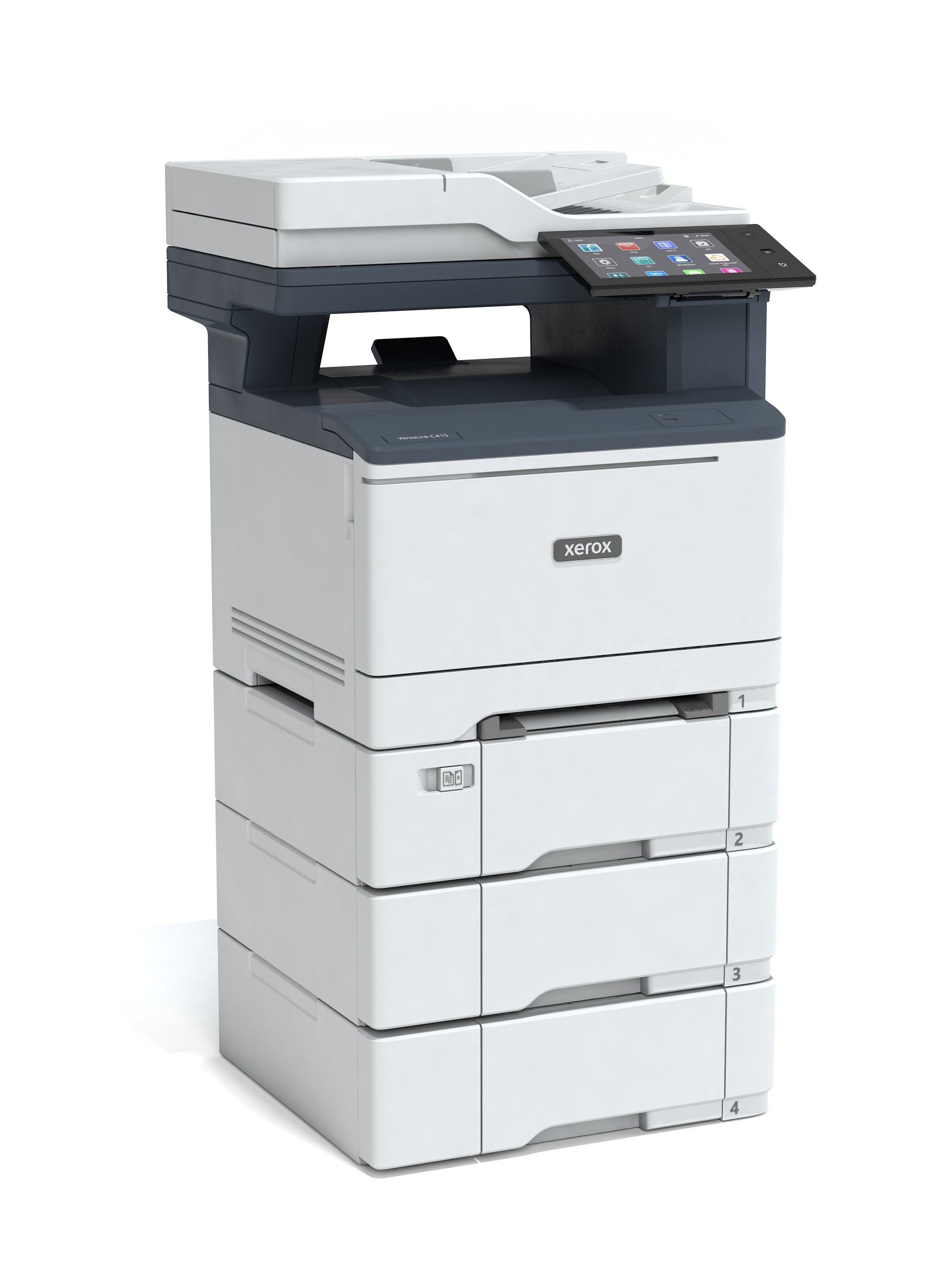 Xerox VersaLink C415 – Farblaser-Multifunktionsdrucker, A4, 4-in-1, Duplex, ADF, LAN, AirPrint, Mopria