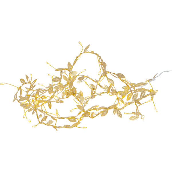 Star Trading Winny Lichterkette – Starterset, 2,5 m, 0,5 W, Warmweiss, Gold, Timer, Batteriebetrieb 3× AA