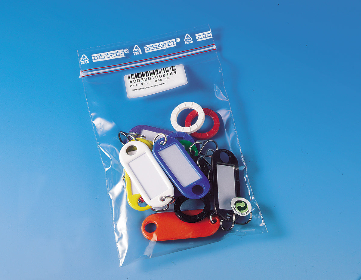 Wedo Schlüsselanhänger – mit S-Haken, Mehrfarbig, 15er-Pack