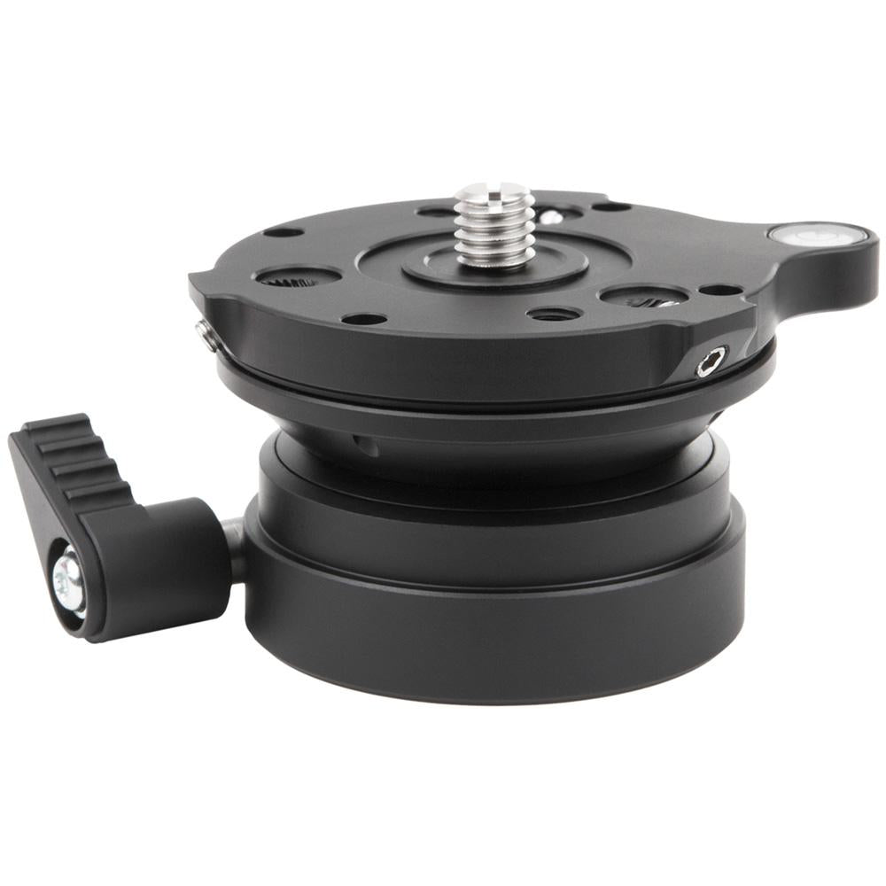 Sirui LE-60 Nivellierkopf – 44 mm, Traglast 15 kg, Aluminium – mit Wasserwaage – 1/4", 3/8"