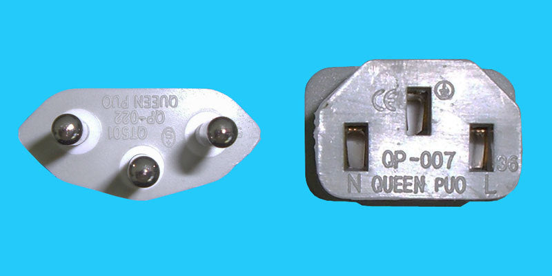 Diggelmann SPCGI10-2 Netzkabel – H05VV-F, 3G 1,0 mm², T12 zu C13