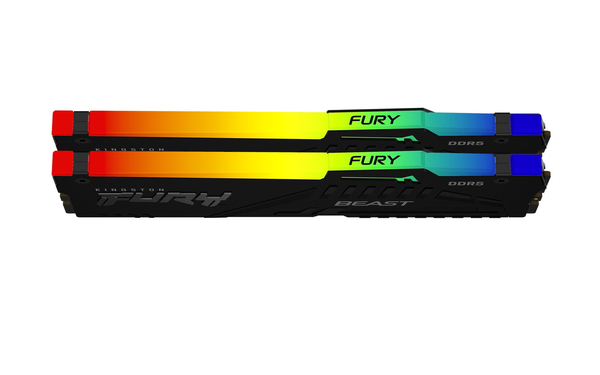 Kingston Technology Kingston FURY Beast – DDR5 Arbeitsspeicher, 64 GB (2×32 GB), 5600 MT/s CL40, RGB, 288-poliger DIMM