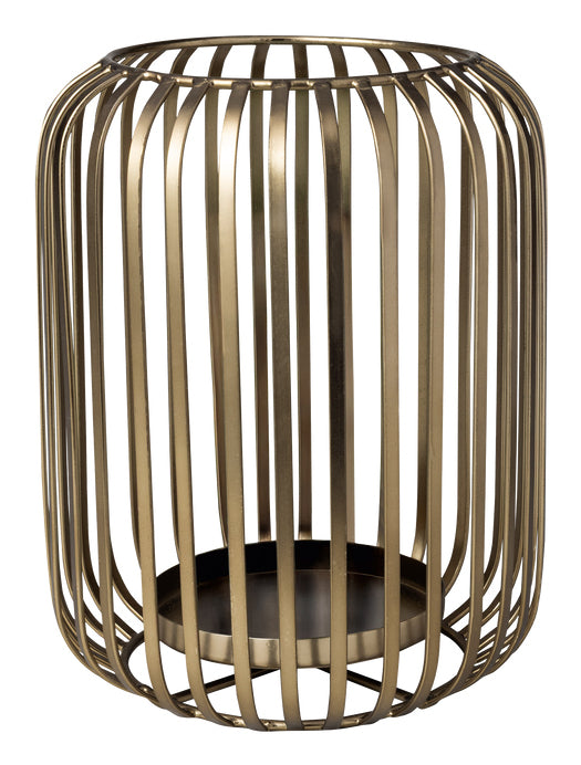 Villeroy & Boch Windlicht – Eisen, Gold – Ø 18 × 22,5 cm