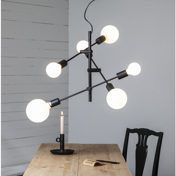 Star Trading LED-Leuchtmittel E27 G95 – Warmweiss 2600 K, 400 lm, 5 W – 1 Stk.