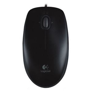 Logitech M100 – Maus – Kabelgebunden (USB‑A), 1000 DPI, Grau