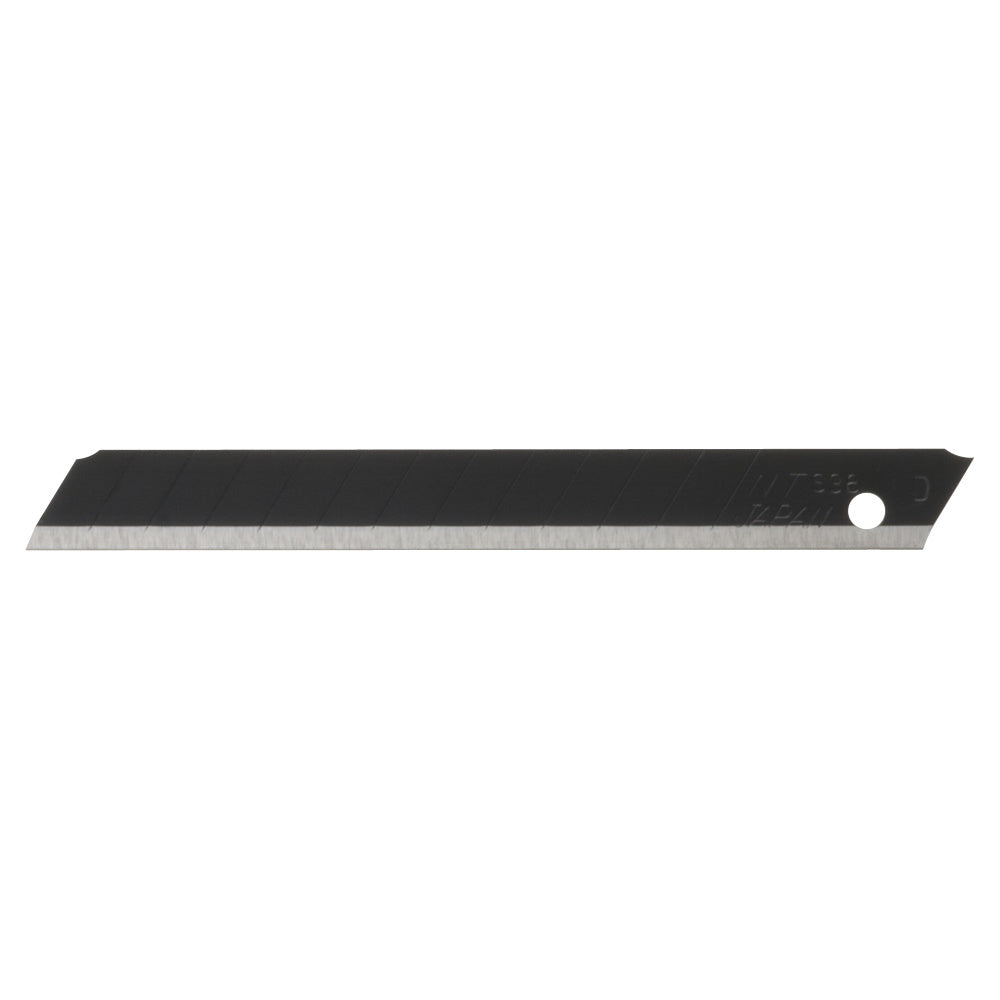 NT Cutter Ersatzklingen BA-53P – 9 mm, Schwarz, 50 Stück