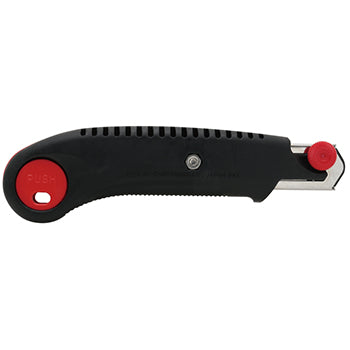NT Cutter L-700 RP – Abbrechmesser 18 mm, Kunststoff, Klingenmagazin, Auto-Lock, Schwarz