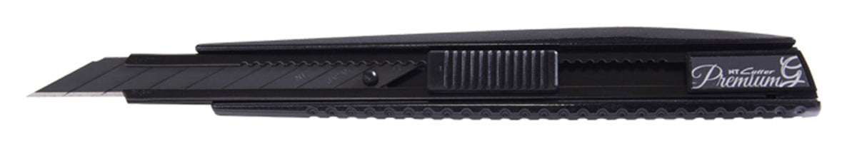 NT Cutter PMGA-EVO2 – Abbrechmesser 9 mm, Sperre, Edelstahl, schwarz