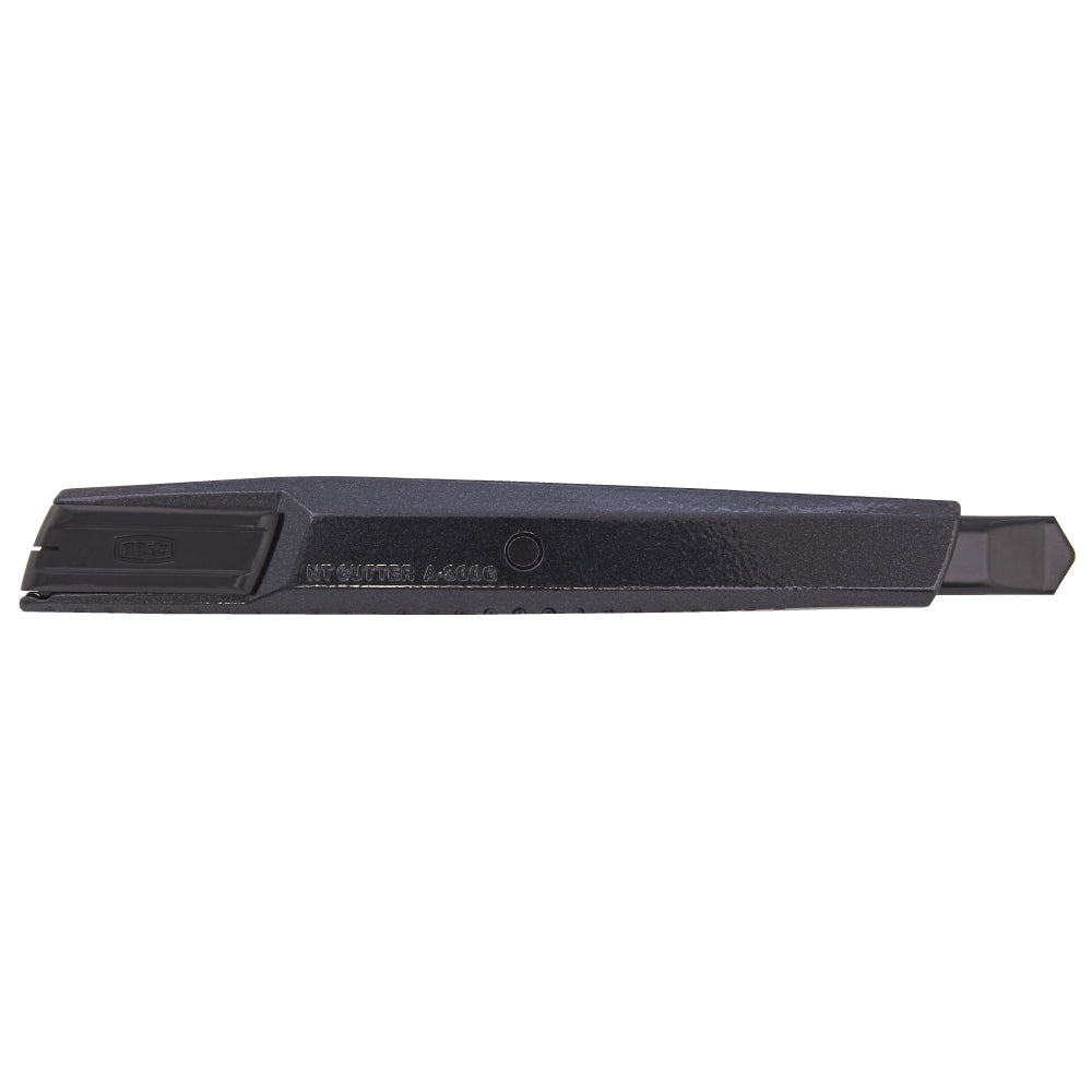 NT Cutter PMGA-EVO2 – Abbrechmesser 9 mm, Auto-Lock, Aluminium-Druckguss, Schwarz