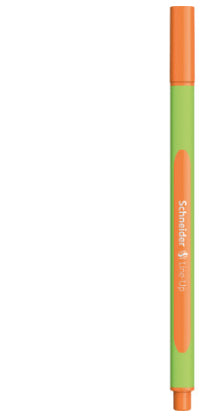 Schneider Schreibgeräte SCHNEIDER Line-Up Fineliner – 0,4 mm, orange, Cap-Off