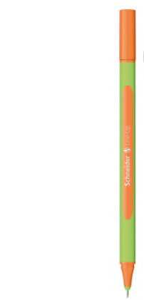 Schneider Schreibgeräte SCHNEIDER Line-Up Fineliner – 0,4 mm, orange, Cap-Off