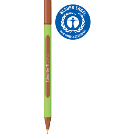 Schneider Schreibgeräte Line-Up Fineliner – 10 Stk., 0,4 mm, braun