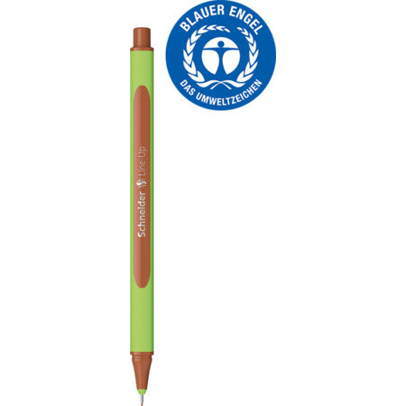 Schneider Schreibgeräte Line-Up Fineliner – 10 Stk., 0,4 mm, braun