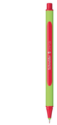 Schneider Schreibgeräte Schneider Line-Up Fineliner Set – 10 Stk., 0,4 mm, rot, Cap-Off