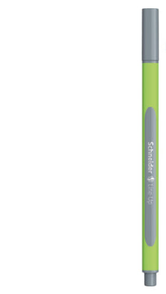 Schneider Schreibgeräte SCHNEIDER Line-Up Fineliner – 0,4 mm, grau, Cap-Off