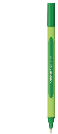 Schneider Schreibgeräte Schneider Line-Up Fineliner Set – 10 Stk., 0,4 mm, grün, Cap-Off