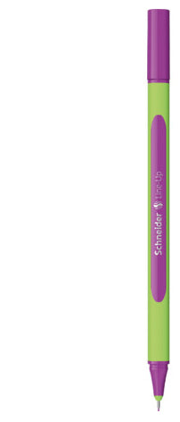 Schneider Schreibgeräte SCHNEIDER Line-Up Fineliner – 0,4 mm, violett, Cap-Off
