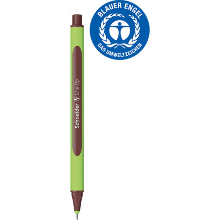 Schneider Schreibgeräte Line-Up Fineliner – 10 Stk., 0,4 mm, braun